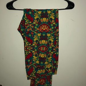 LuLaRoe TC print butter soft leggings Unicorn